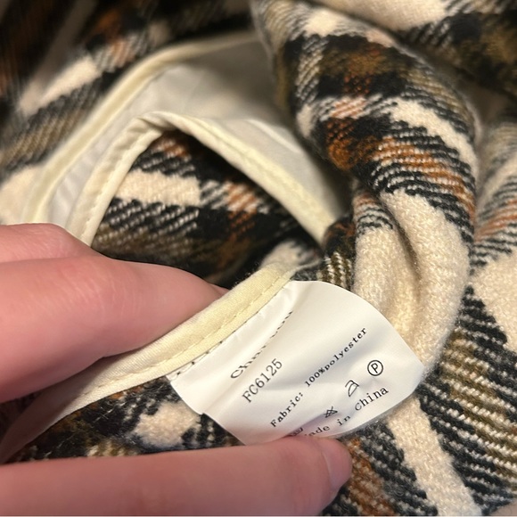 Long Plaid Shacket - Picture 6 of 6